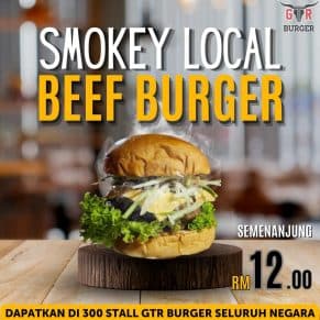 smokey beef burger
