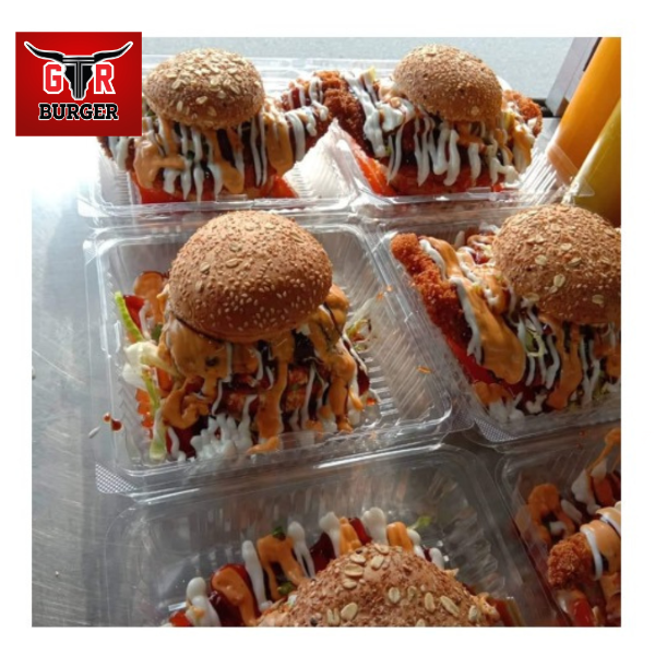 Spicy Crispy Chicken Burger – Order GTR Burger